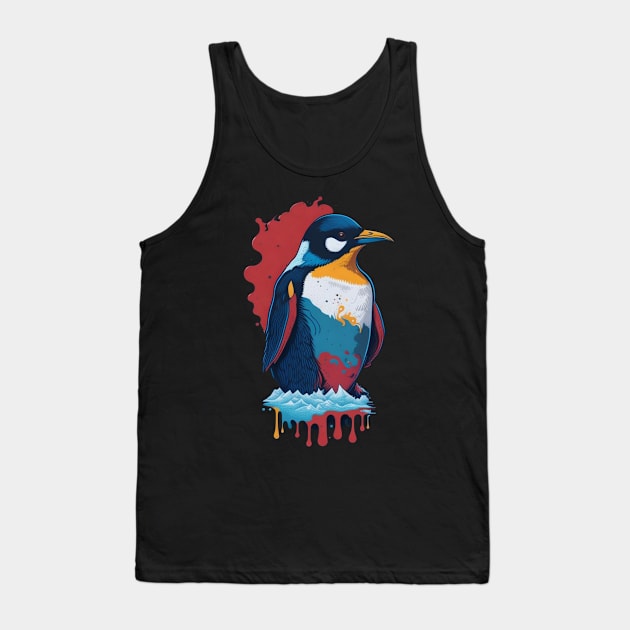 Penguin Wonderland - Where Cuteness Reigns Tank Top by Moulezitouna